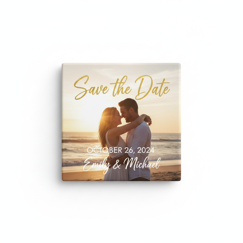 Save the Date with Photo
